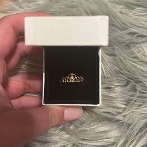 Princess Tiara Crown Ring